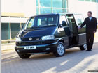 Chaffeur service with VW caravelle in Nice